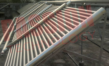 50 لوله لوله خلاء گردآورنده خورشیدی پنل حرارتی خورشیدی 304 مخزن داخلی داخلی فولاد ضد زنگ